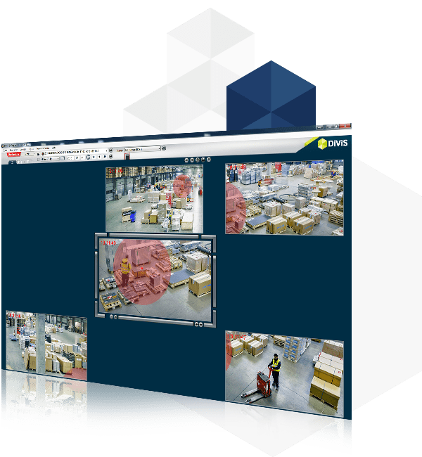 Videomanagement-Software Logistik DIVIS