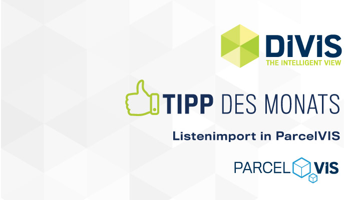 DIVIS-Tipp: Listenimport in der DIVIS-Software | Videogesteuerte Warenverfolgung