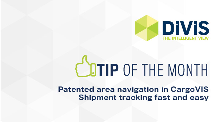 Tip of the month | Tracking with patented area navigation in CargoVIS