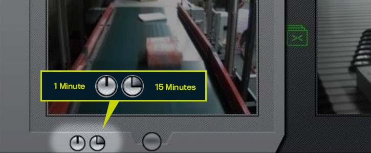 Adjustment of time steps for parcel tracking in the warehouse with ParcelVIS