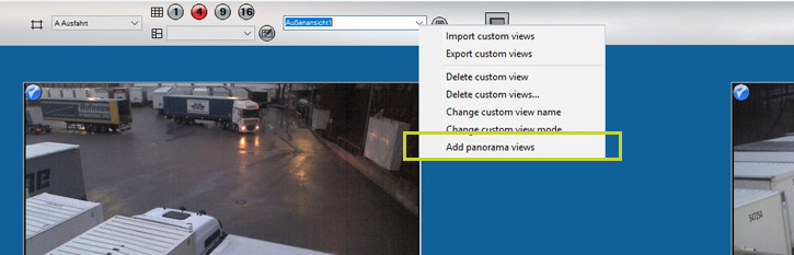 Individuelle Live-Ansichten in der CargoVIS-Videoüberwachungssoftware anlegen und verwalten
