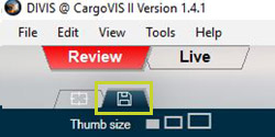 Export consignment research results in CargoVIS & ParcelVIS: Splitting of long video sequences