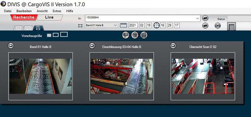 Thumbbearbeitung in CargoVIS und ParcelVIS Version 1.7.0 | DIVIS