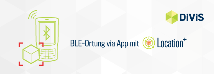 Taglose BLE-Scannerortung via App, Menüleiste in CargoVIS und ParcelVIS