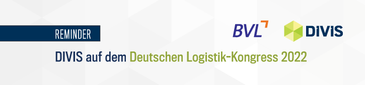 Reminder: DIVIS auf dem Deutschen Logistik-Kongress