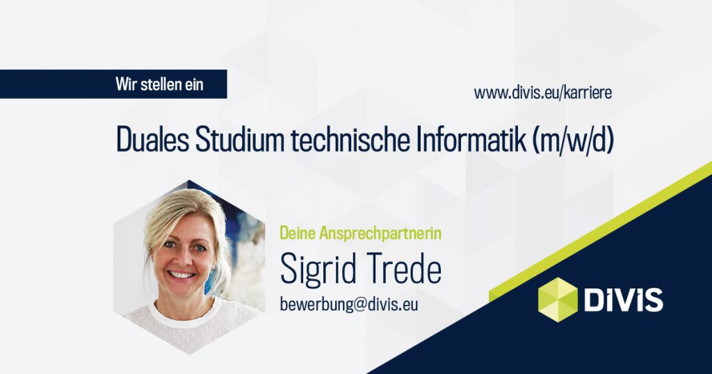 Stellenangebot Duales Studium technische Informatik | Videolösungen von DIVIS
