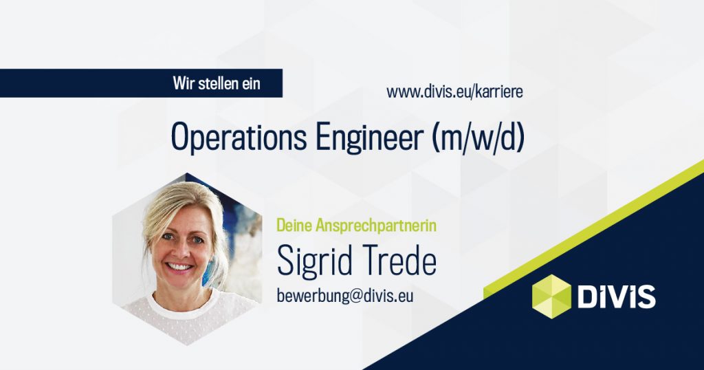 Stellenangebot Operations Engineer | Videolösungen von DIVIS