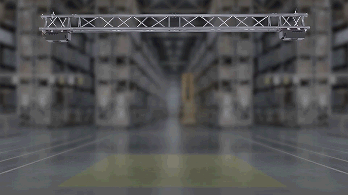Dimension+-GIF Automatisierte Volumenvermessung mit Dimension+ von DIVIS | Videomanagement