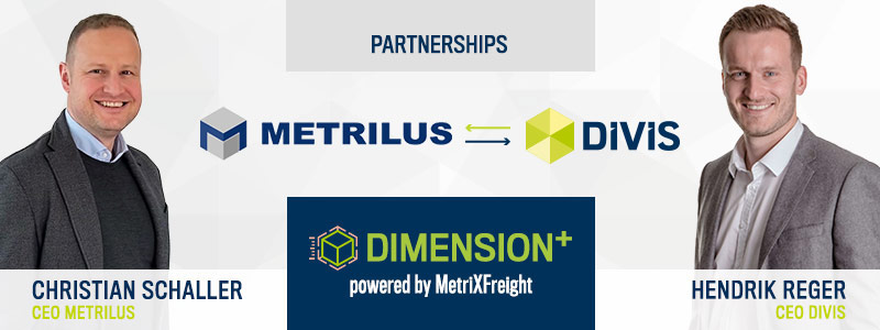 New partnership between DIVIS and Metrilus | Dimension+ powered by MetriXFreight