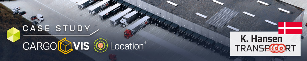 Dänischer Logistiker K. Hansen Transport setzt auf CargoVIS mit Bluetooth-Ortung von DIVIS