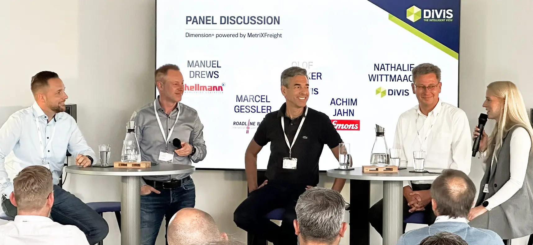 Podiumsdiskussion auf dem DIVIS-Kundenevent 2025
