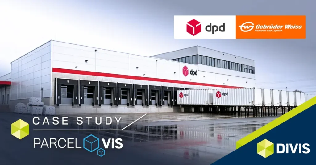 Gebrüder Weiss Paketdienst | Videoüberwachung im DPD Paketdepot