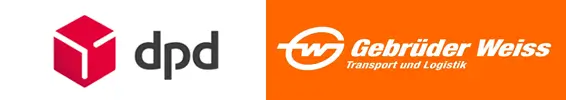 DPD, Gebrüder Weiss Logos